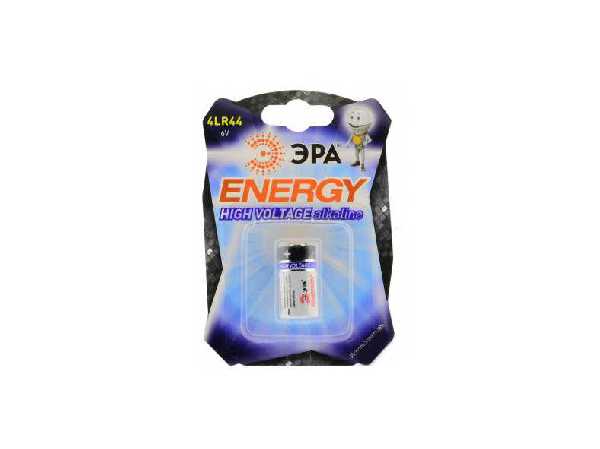 Батарейка 6V 476A 4LR44 PX28A V4034PX A544 ЭРА Батарейка 6V 476A 4LR44 PX28A V4034PX A544 ЭРА
