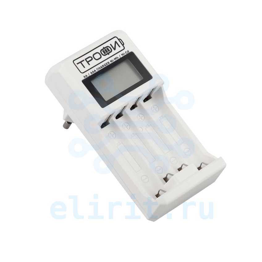 Зарядное устройство  ТРОФИ TR-803 AA/AAA LCD СКОРОСТНОЕ