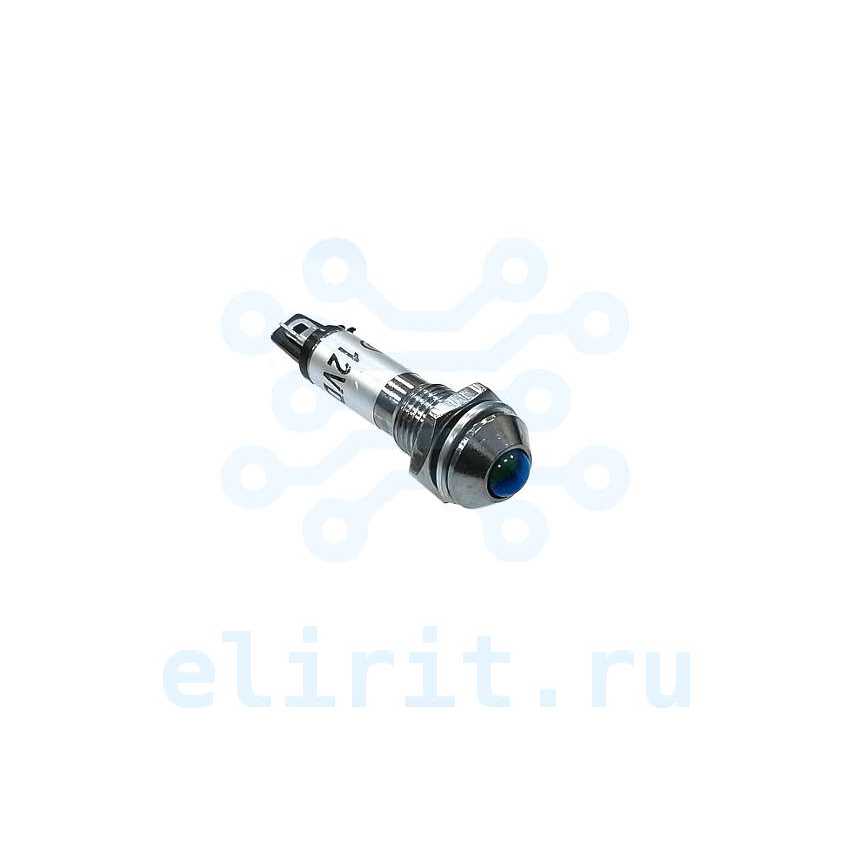 Индикатор  12V L-705-B СИНИЙ  СВЕТОДИОДНЫЙ Индикатор  12V L-705-B СИНИЙ  СВЕТОДИОДНЫЙ