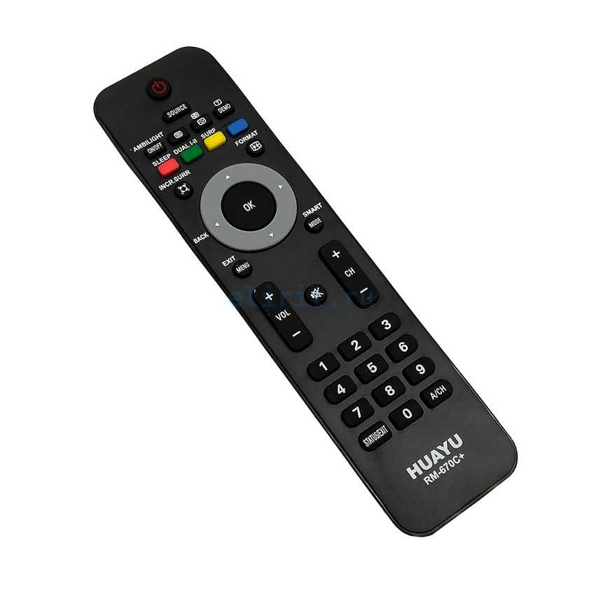 Пульт ду УНИВЕРСАЛ PHILIPS RM-670C TV LCD Пульт ду УНИВЕРСАЛ PHILIPS RM-670C TV LCD