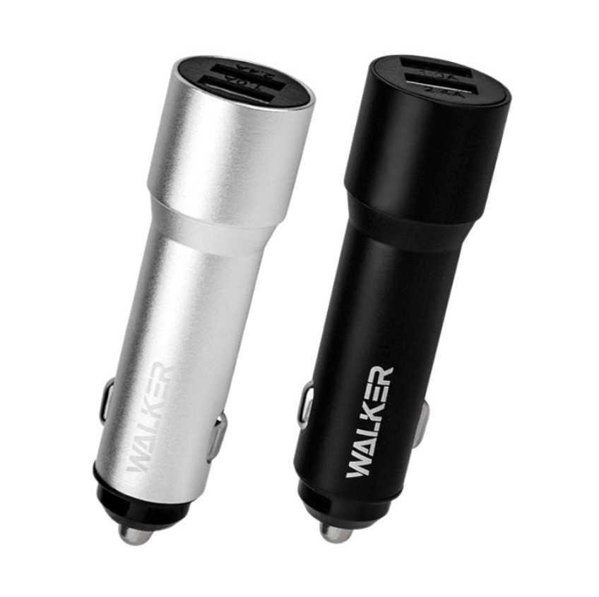 Блок питания АВТО 5V USB 2400MA X 2 WALKER WCR-22 Блок питания АВТО 5V USB 2400MA X 2 WALKER WCR-22