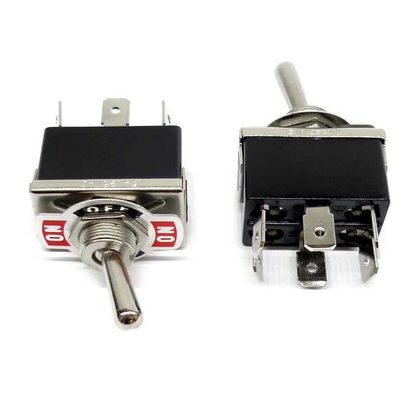 Тумблер KN3(C)-203P ON-OFF-ON 15A 250V Тумблер KN3(C)-203P ON-OFF-ON 15A 250V