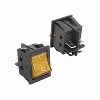Переключатель IRS201-3C3 (SWR) ЖЕЛТЫЙ СВЕТ
