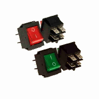 Переключатель  IRS201-2C3 (SWR) КРАСНЫЙ СВЕТ