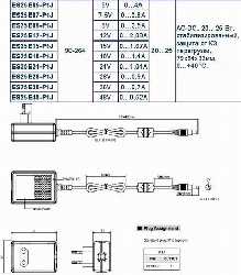 Блок питания   24.0V  1.0A  24W ECOLA D0L024ESB