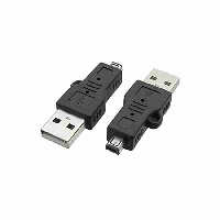 Переходник   USB A(M)=USB MINI 4PIN  B(M) 