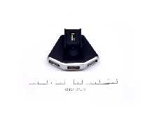 Разветвитель  4 PORTS USB 2.0 SMALL BLACK