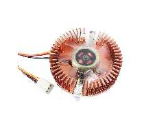 Кулер GEMBIRD VGA CARD VC-RE  3PIN+4PIN. ПОДШИПНИК