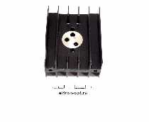 Радиатор   63*50*30 РЕБРА