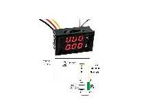   ЦИФРОВОЙ ПРИБОР 0-100V 0-10A  КРАСНЫЕ СИМВОЛЫ