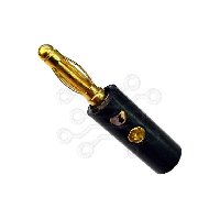 Штеккер TS-100015 GOLD ЧЕРНЫЙ Штеккер TS-100015 GOLD ЧЕРНЫЙ