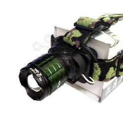 Фонарь НАЛОБНЫЙ  1 LED (LI-PO)   BL-6816 ZOOM