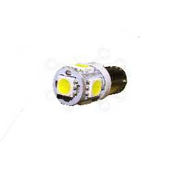 Лампа АВТО BA9S БЕЛАЯ 5SMD 5050 BG-0505