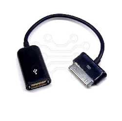 Переходник   USB A(F)=SAMSUNG TAB 30PIN (10СМ)