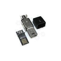 Разъем 110008146 ШТЕКЕР MINI USB-A  5PIN НА КАБЕЛЬ USB/M-SP