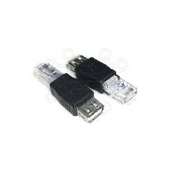 Переходник   USB A(F)=RG45 8P8C KS-270