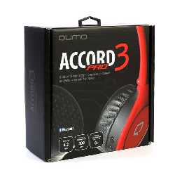 Наушники  BLUETOOTH QUMO ACCORD 3 PRO КРАСНЫЕ БЕСПРОВОДНЫЕ