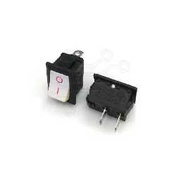 Переключатель  KCD1-116 БЕЛЫЙ  2PIN
