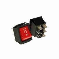 Переключатель IRS203-1C6 (SWR) КРАСНЫЙ С ПОДСВЕТКОЙ