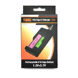 Зарядное устройство  ДЛЯ АККУМУЛЯТОРОВ 3.7V 18650  TOMO ZU-1015