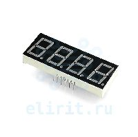 Lcd индикатор KEM-5461AR КРАСНЫЙ