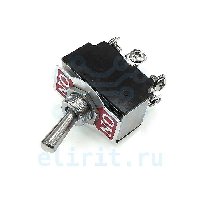 Тумблер 110006122 KN3(B)-202A ON-ON 6PIN 10A 250V