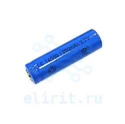 Аккумулятор  14500  3.7V 1300MAH  LI-ION СИНИЙ