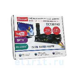   ЦИФРОВОЙ РЕСИВЕР DVB-T2 D-COLOR DC1301HD