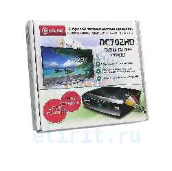   ЦИФРОВОЙ РЕСИВЕР DVB-T2 D-COLOR DC702HD DVB-T2 
