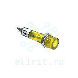 Индикатор   12V RWA-101 ЖЕЛТЫЙ D-7.2MM