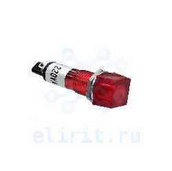 Индикатор  220V RWA-201 КРАСНЫЙ  D-10.2MM НЕОНОВЫЙ