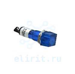 Индикатор  220V RWE-201 СИНИЙ D-10.2MM НЕОНОВЫЙ
