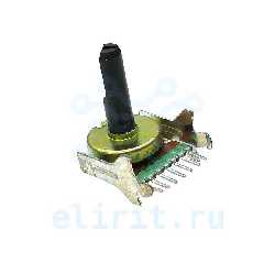 Потенциометр     50 КOM  7PIN D17MM 25ММ ПЛАСТИК