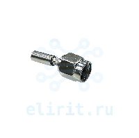 Разъем SMA(M) SMA-C174P ОБЖИМ RG174U Разъем SMA(M) SMA-C174P ОБЖИМ RG174U