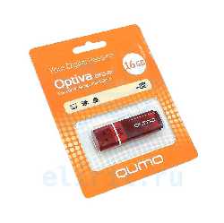 Флешка  16GB QUMO OPTIVA 01 КРАСНАЯ