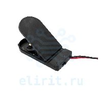   БАТАРЕЙНЫЙ ОТСЕК CR2032*2 ВЫКЛЮЧАТЕЛЬ  IP44 BLACK