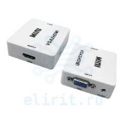 Переходник  КОНВЕРТЕР VGA - HDMI  FULL HD 1080P
