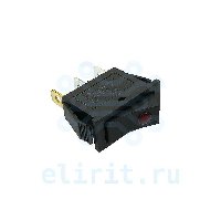 Переключатель  KCD3-101EN-B/3P КРАСНЫЙ ИНДИКАТОР 