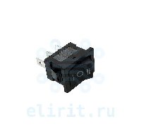 Переключатель  KCD1-103-C6 ЧЕРНЫЙ 3PIN ON-OFF-ON