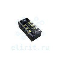 Клемная колодка СЕТЕВАЯ 15A 600V TB-1503  3-ЛИНИИ С КРЫШКОЙ