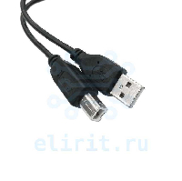 Кабель USB AM-BM  1.8M V2.0  ЧЕРНЫЙ