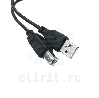 Кабель  USB AM-BM  1.8M V2.0  ЧЕРНЫЙ