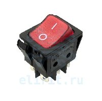 Переключатель  IRS202-8C (SWR) КРАСНЫЙ  16А 250В