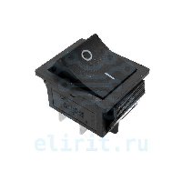 Переключатель  KCD4-201-C3-B/4P  16A 250V ЧЕРНЫЙ