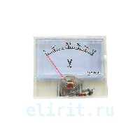 ВОЛЬТМЕТР AC 0-450V 50ГЦ 55*47ММ ВОЛЬТМЕТР AC 0-450V 50ГЦ 55*47ММ