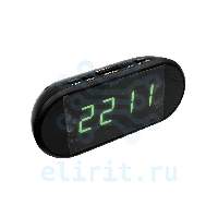 Часы с led дисплеем  VST 712-2 ЗЕЛЕНЫЕ ЦИФРЫ