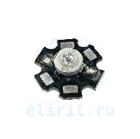 Светодиод    1W НА РАДИАТОРЕ 940NM STAR UF