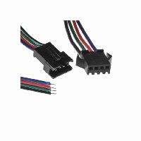 Разъем 110002499  SM CONNECTOR 4P (F+M) ПРОВОД AWG26  150ММ ПАРА