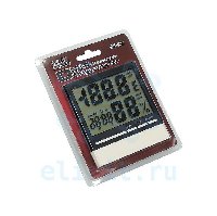 Термометр  CX-318 ГИГРОМЕТР ЧАСЫ 