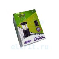 Фонарь КЕМПИТГОВЫЙ  3 LED + COB ОБЛИК 4030  3*AA